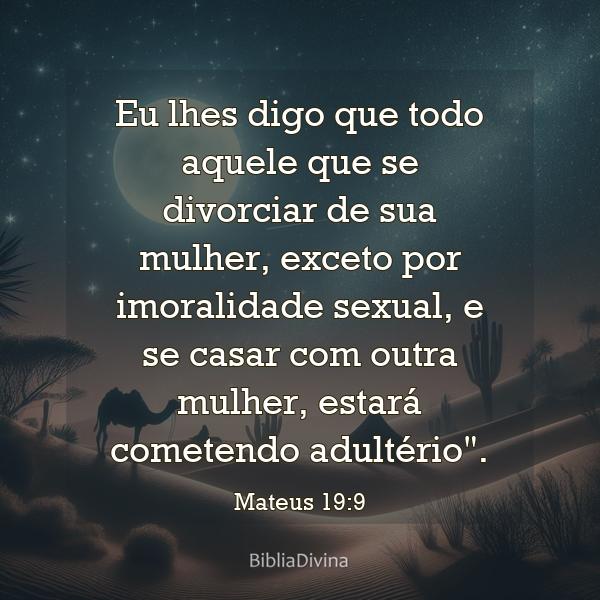 Mateus 19:9