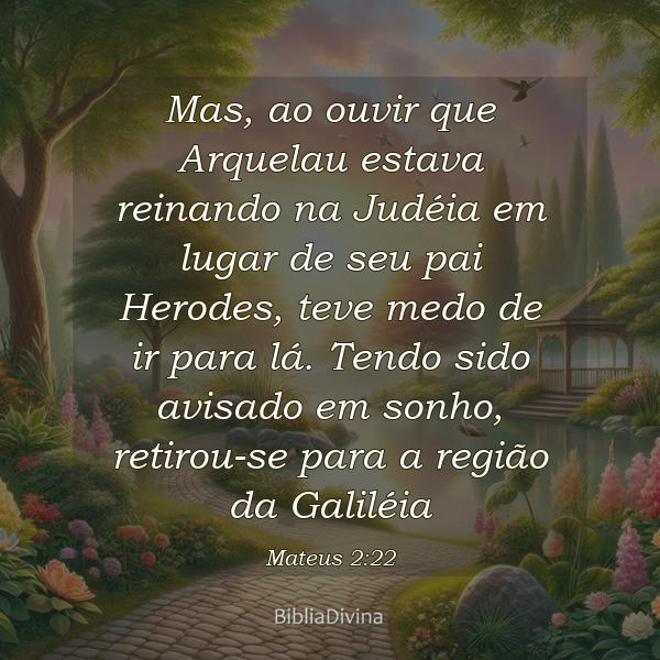 Mateus 2:22