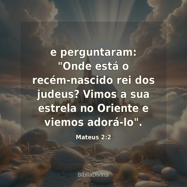 Mateus 2:2