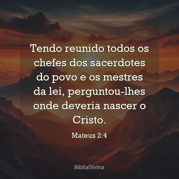 Mateus 2:4