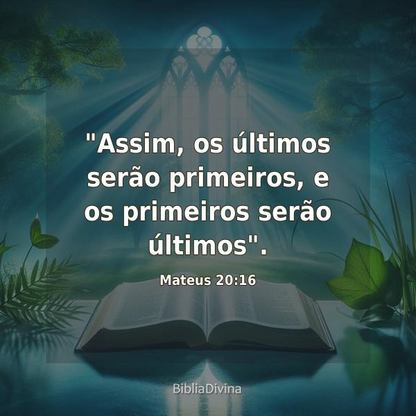 Mateus 20:16