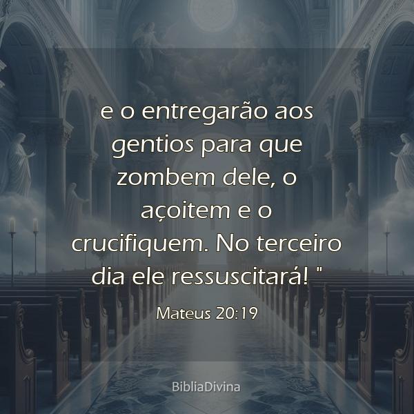 Mateus 20:19