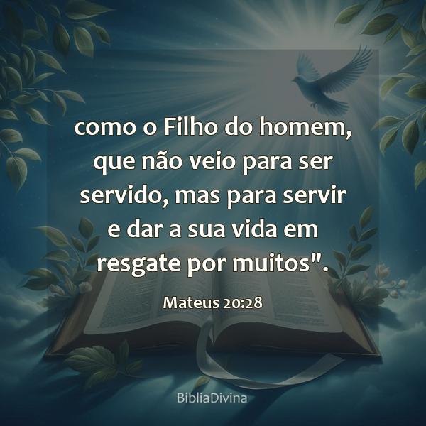 Mateus 20:28