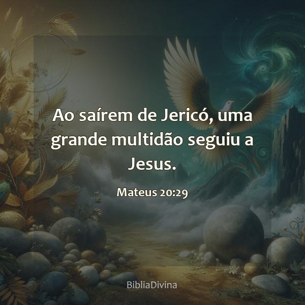 Mateus 20:29