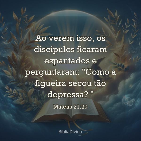 Mateus 21:20