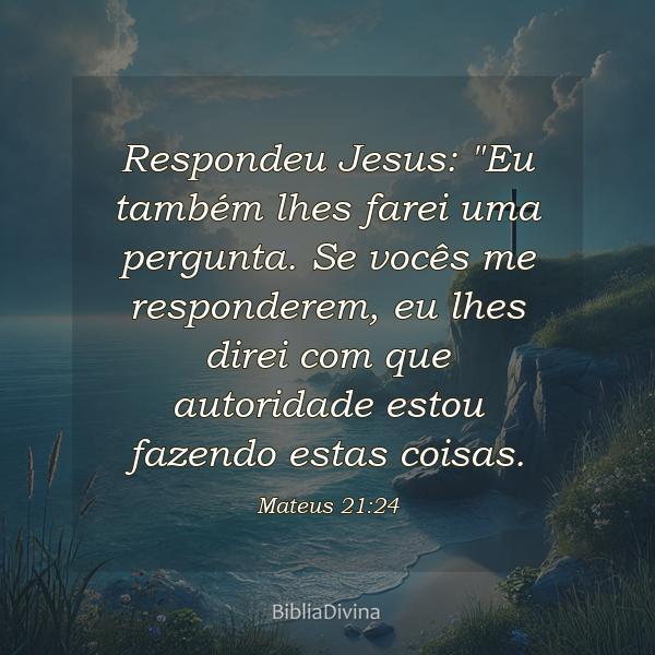 Mateus 21:24