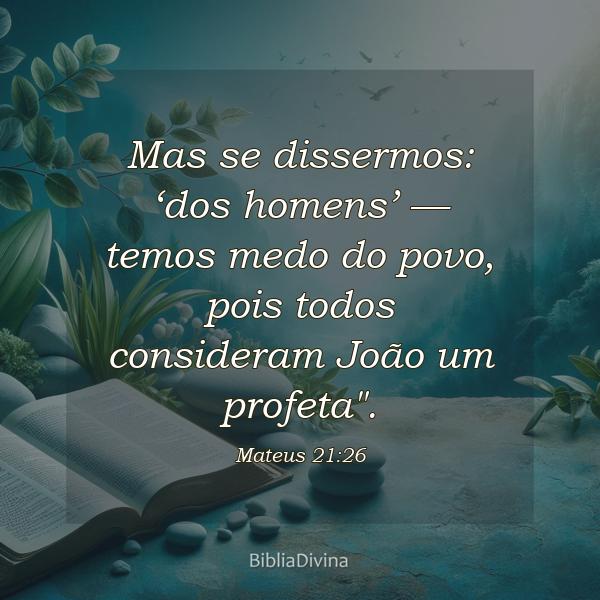 Mateus 21:26