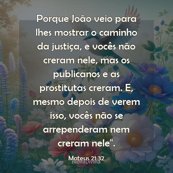 Mateus 21:32