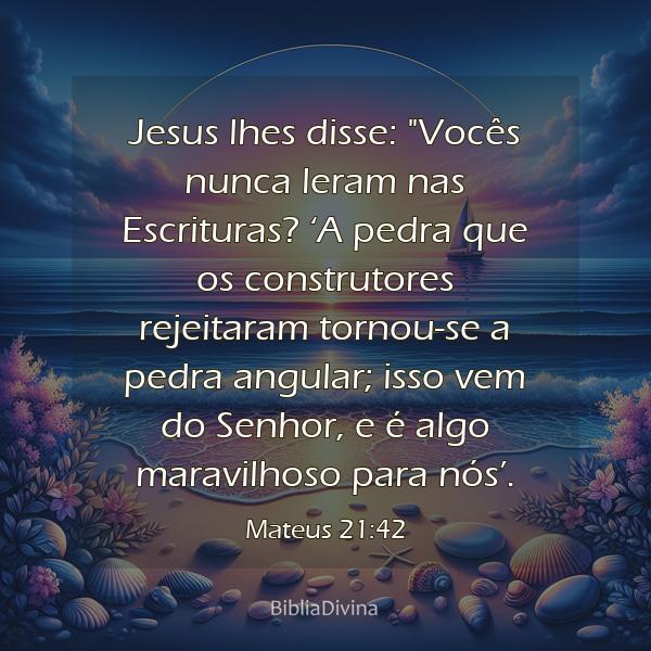 Mateus 21:42