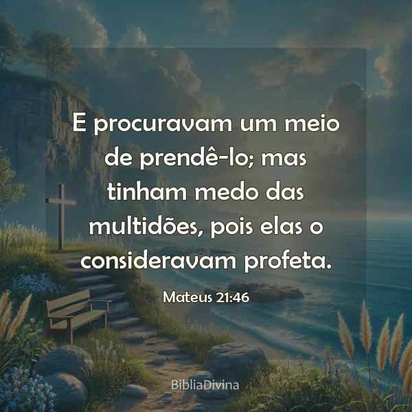 Mateus 21:46