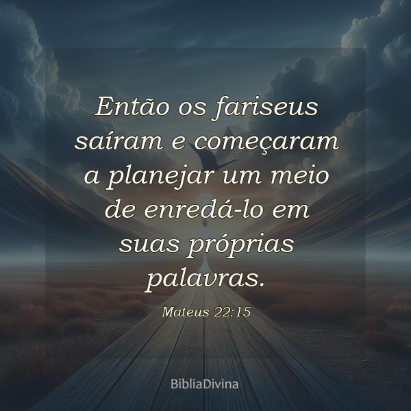 Mateus 22:15