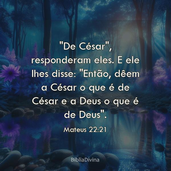 Mateus 22:21