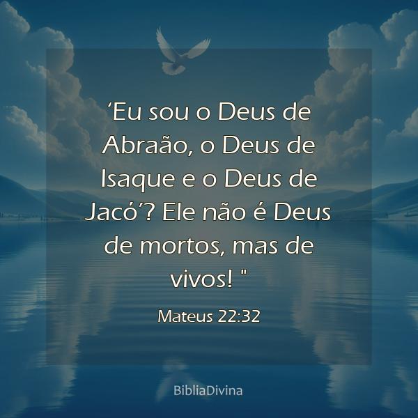 Mateus 22:32