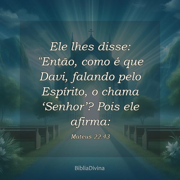 Mateus 22:43