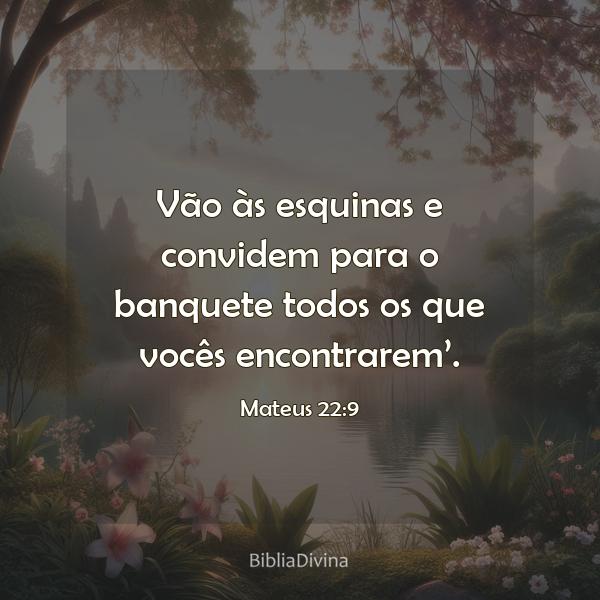 Mateus 22:9