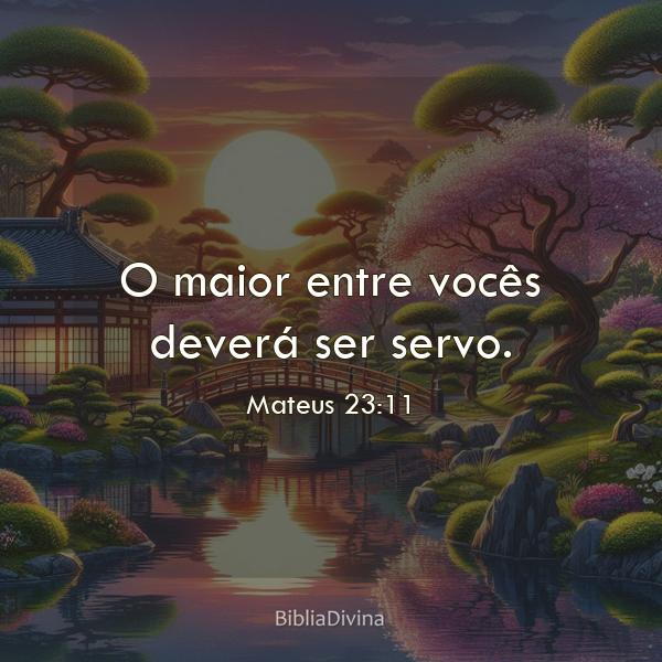 Mateus 23:11