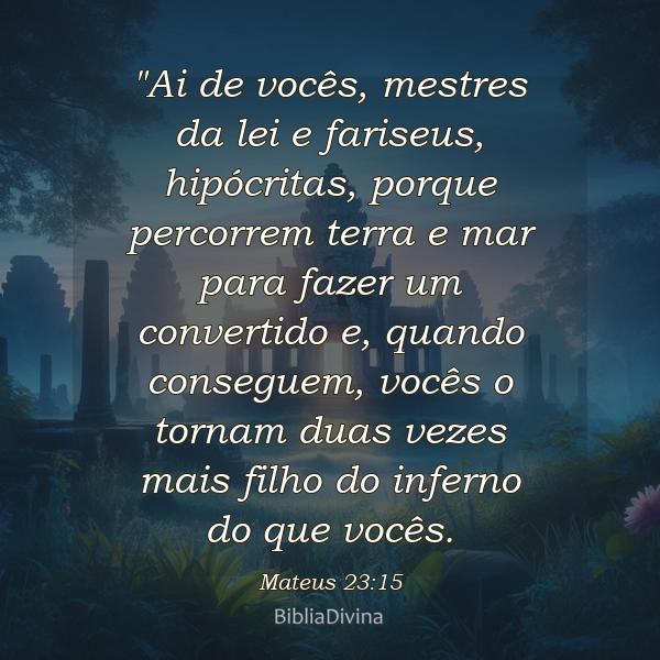 Mateus 23:15