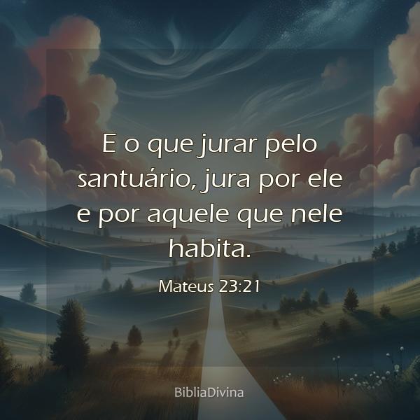 Mateus 23:21