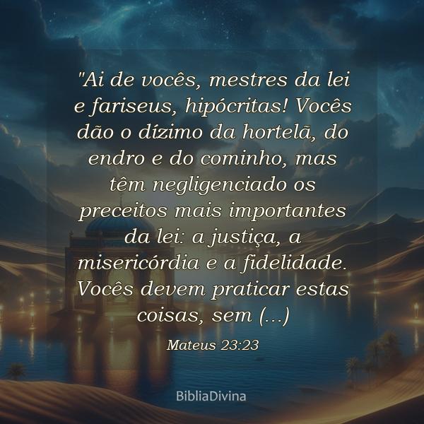 Mateus 23:23