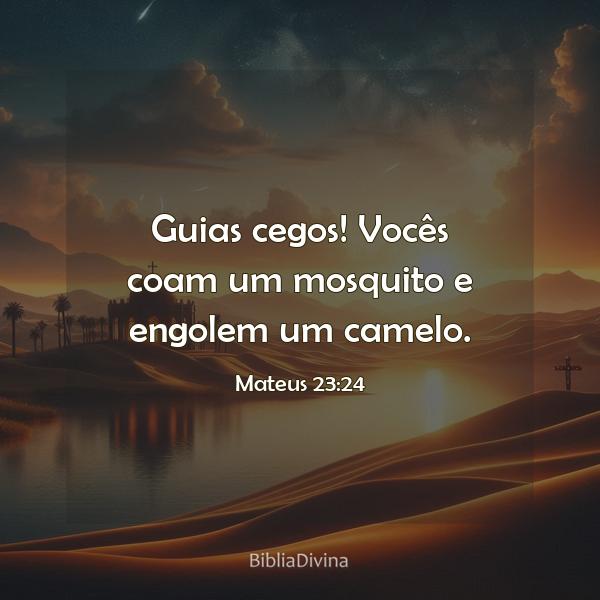 Mateus 23:24