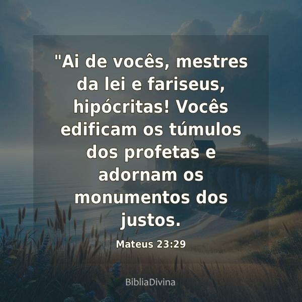 Mateus 23:29