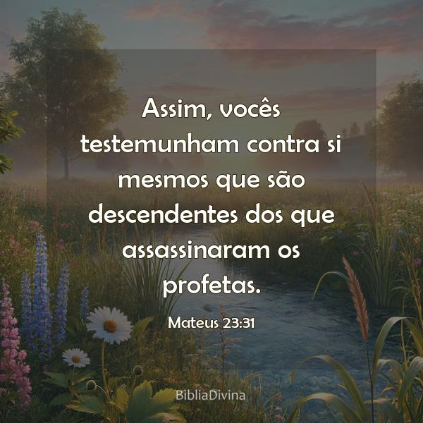 Mateus 23:31