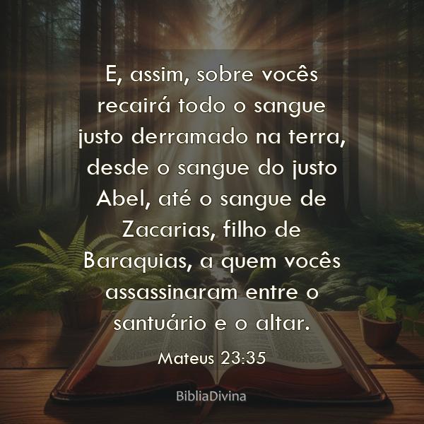 Mateus 23:35