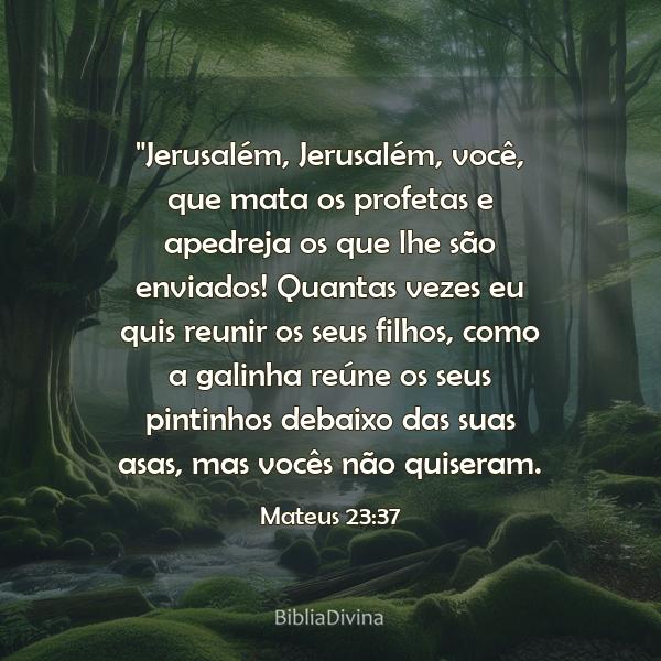 Mateus 23:37