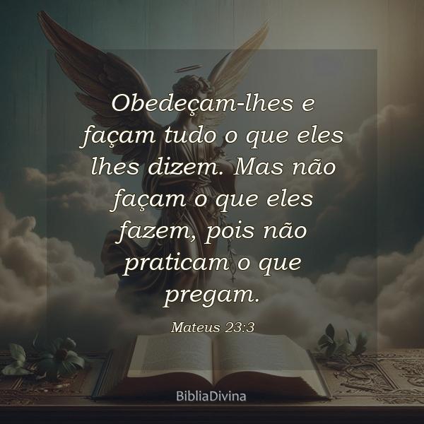 Mateus 23:3