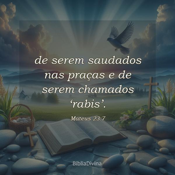 Mateus 23:7