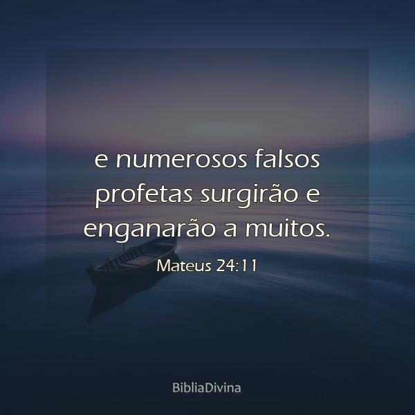 Mateus 24:11