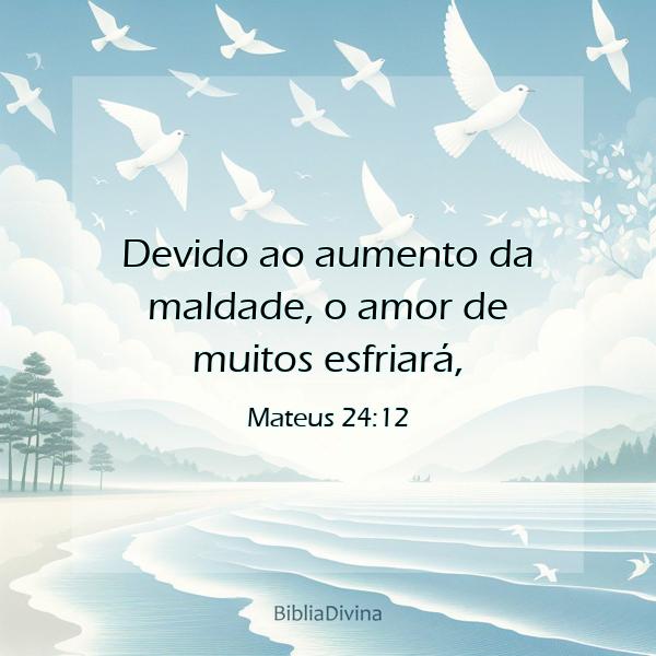 Mateus 24:12