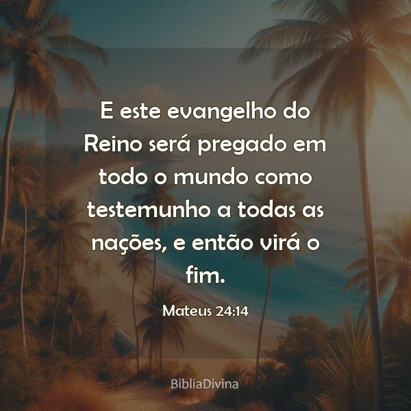 Mateus 24:14