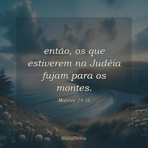 Mateus 24:16