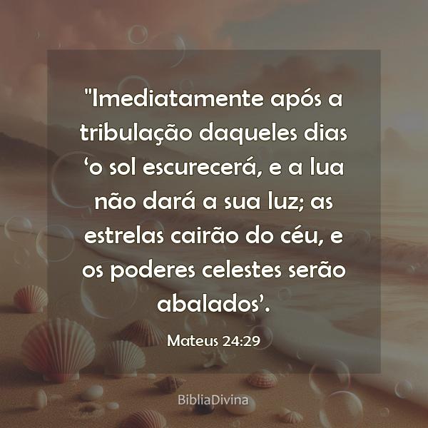 Mateus 24:29