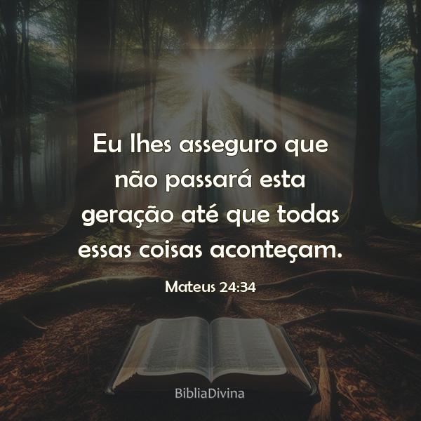 Mateus 24:34