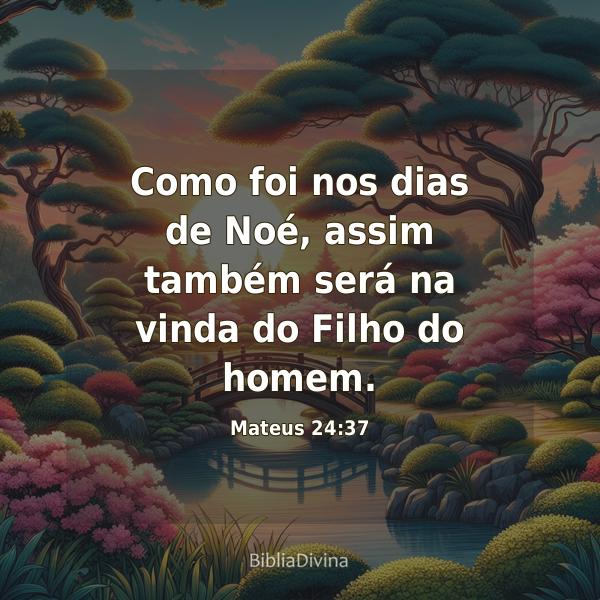 Mateus 24:37