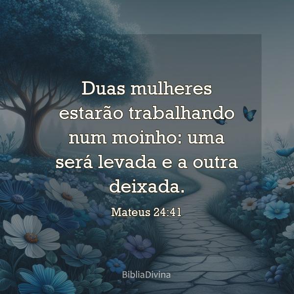 Mateus 24:41