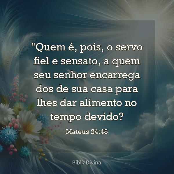 Mateus 24:45