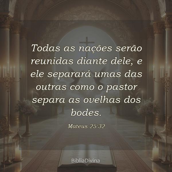 Mateus 25:32