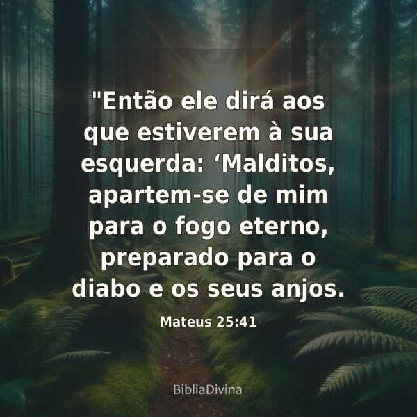 Mateus 25:41