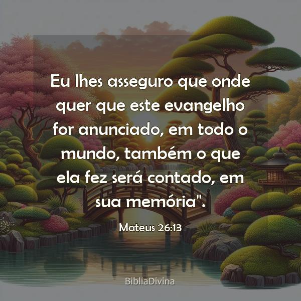 Mateus 26:13