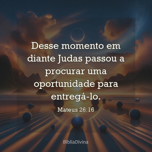 Mateus 26:16