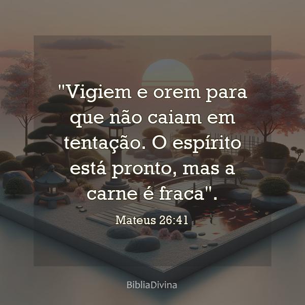 Mateus 26:41