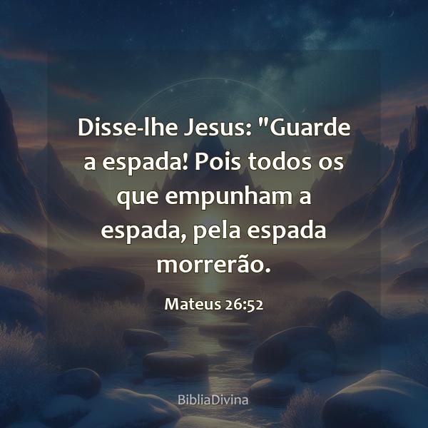 Mateus 26:52