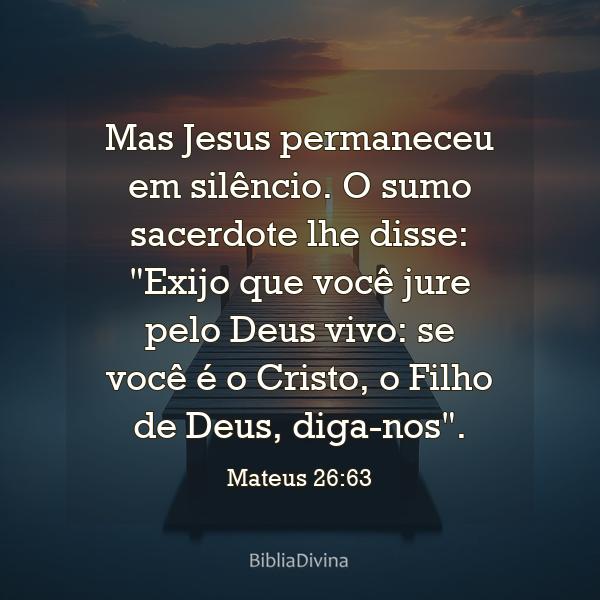 Mateus 26:63