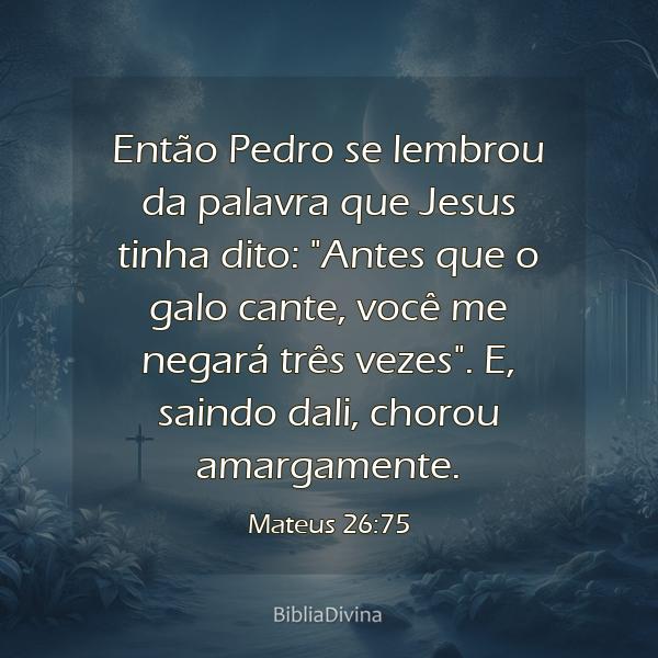 Mateus 26:75