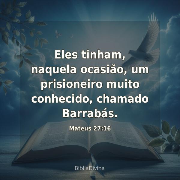 Mateus 27:16