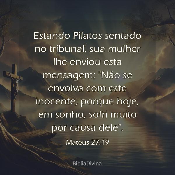 Mateus 27:19