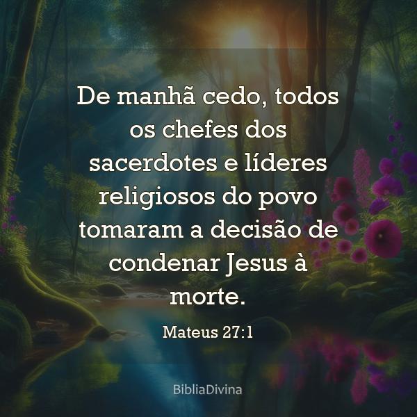 Mateus 27:1